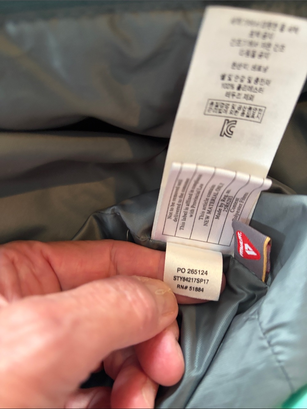 Patagonia Women’s Nanopuff Quilted Puffer Jacket in Mint - Picture 8 of 11